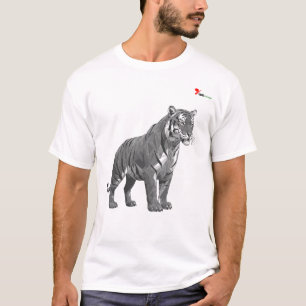 "Wilde Geometrie" Geometrisches Tier T-Shirt