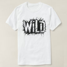 Wilde Grunge-Typografie