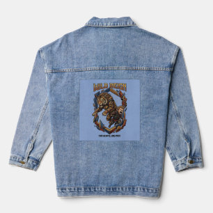 Wilde Herrschaft – Wilder Bund Grafik Jeansjacke
