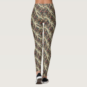Wilde Herzen & abgemagerte Hunde – Gotisches Delir Leggings
