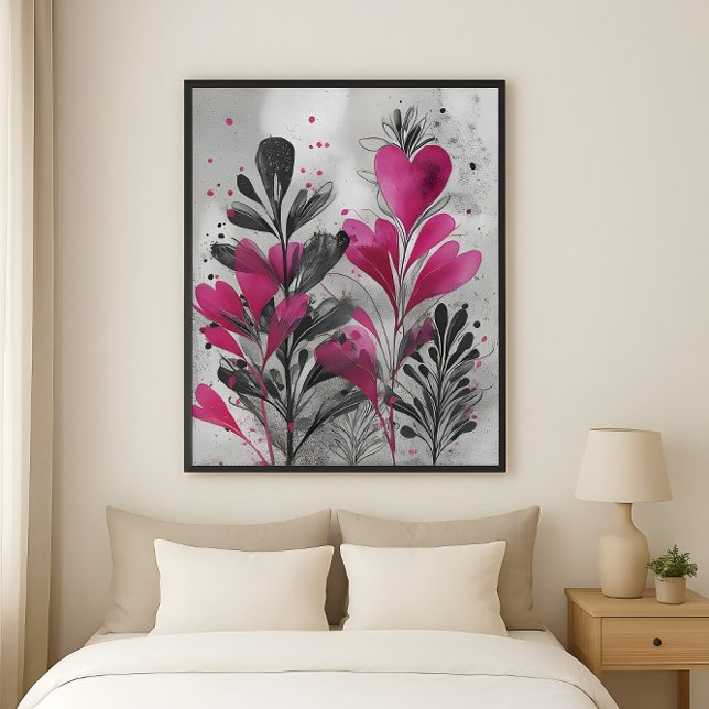 Wilde Herzen in Blüte  Poster (Von Creator hochgeladen)