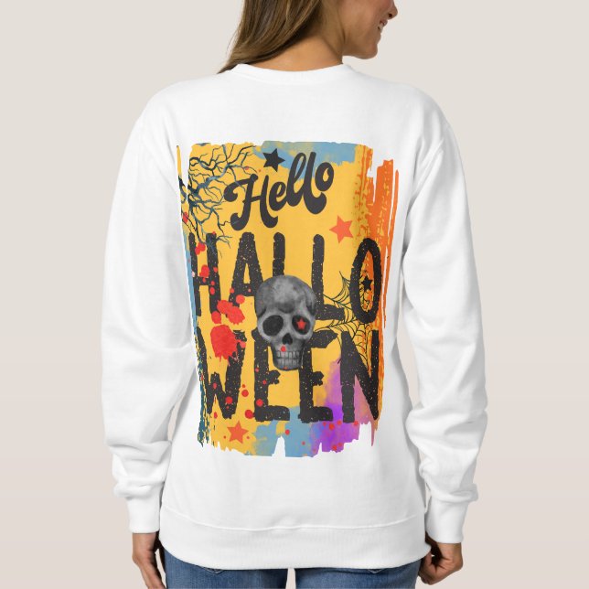 Wilde Hexe Sweatshirt (Rückseite)