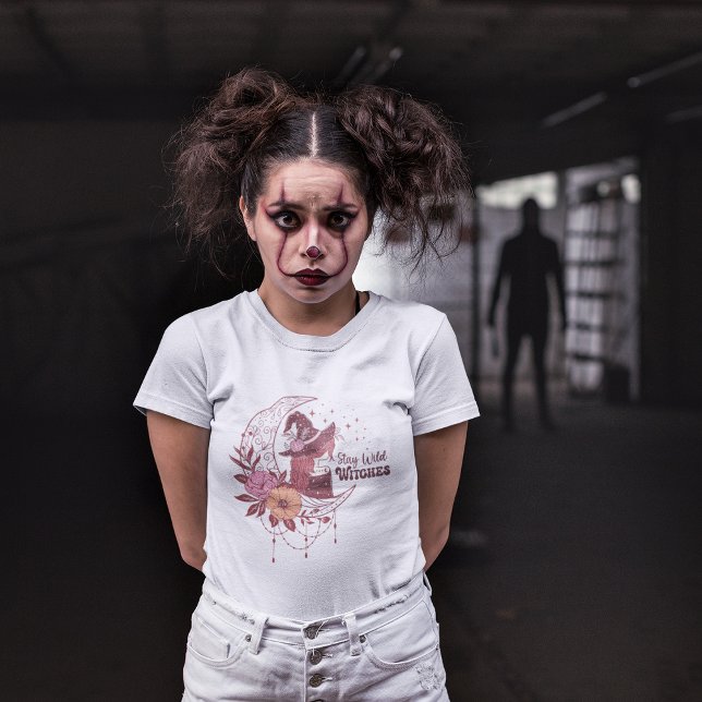 Wilde Hexen zu Halloween-Familie bleibe T-Shirt (Halloween Family Matching T-Shirt )