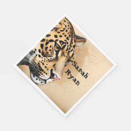 Wilde Hochzeitseinladung Inspiriert von Natur Serviette