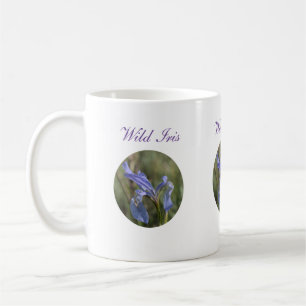 Wilde Iris-Wildblume-Kaffee-Tasse Kaffeetasse