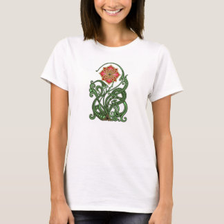 Wilde irische Rose T-Shirt