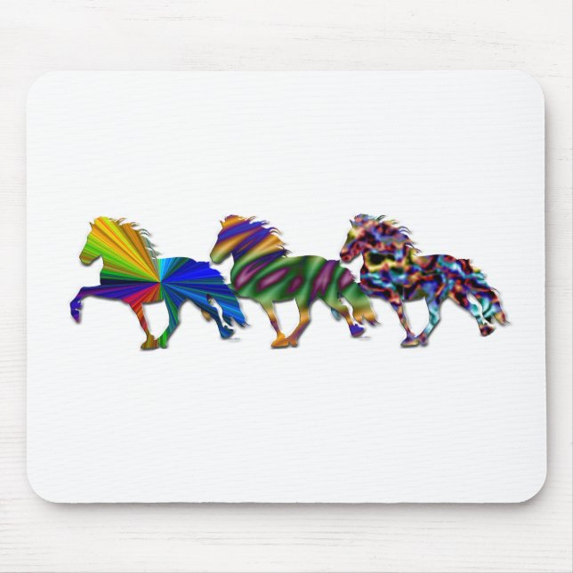 Wilde Isländer Mousepad (Vorne)