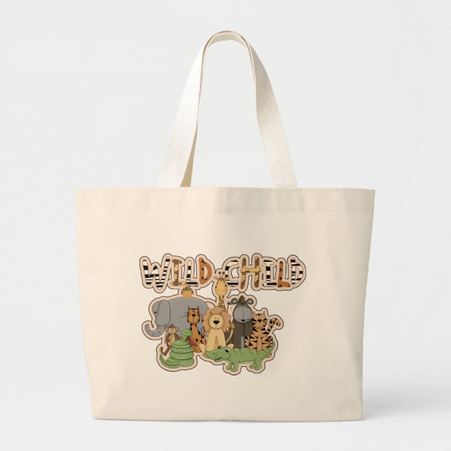 Wilde Jungle Tasche / Windelbeutel (Vorne)