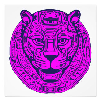 Wilde Katze aus dem Medicine Wheel Foto Print