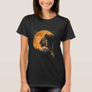 Wilde Katze Jungtier Großkatze Asien Weißer Tiger T-Shirt