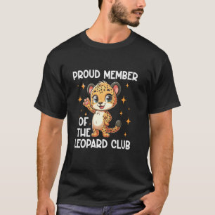 Wilde Katze Wildtier Leopard Sahara T-Shirt
