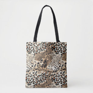Wilde Katzen Modernes Tierleopard-Druckmuster