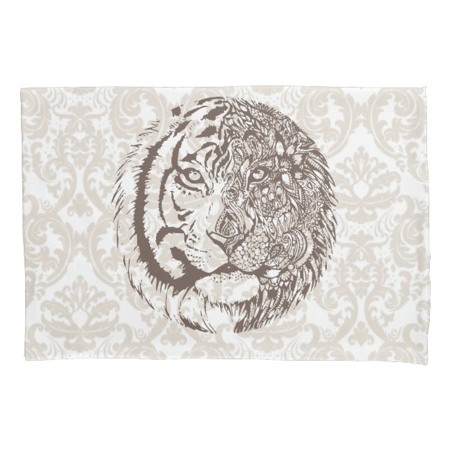 Wilde Katzen - Pillowcase Kissenbezug (Vorderseite)