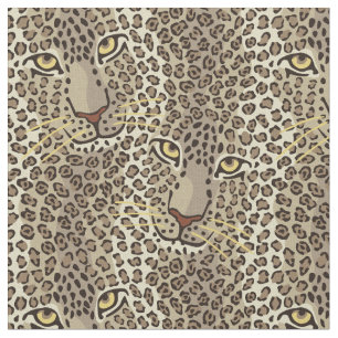 Wilde Katzen Stoff