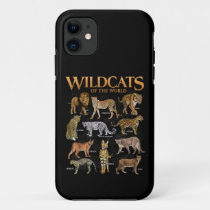 Wilde Katzen Tiere der Welt für Erziehung und Bild Case-Mate iPhone Hülle