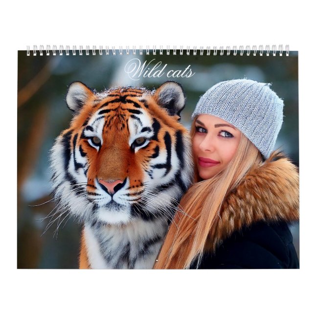 Wilde Katzen und Frauen Kalender (Titelbild)