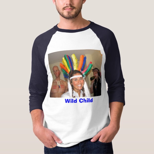 Wilde KinderPartyzeit T-Shirt (Vorderseite)