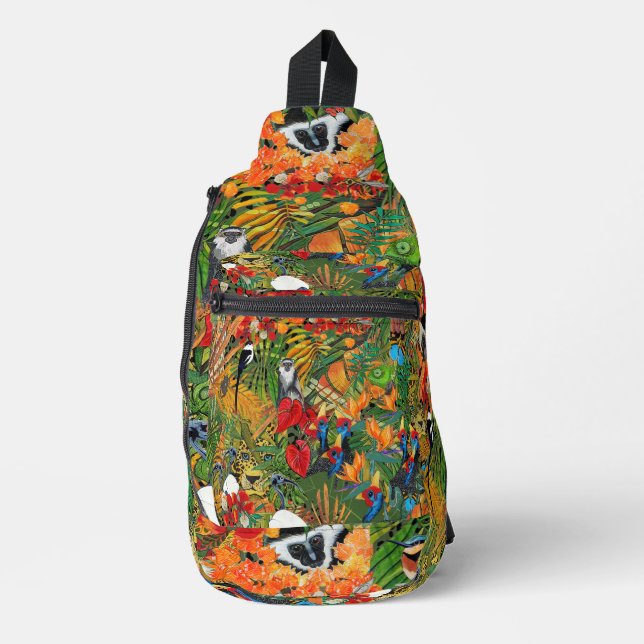 Wilde Kreation  Crossbody Bag (Vorderseite)