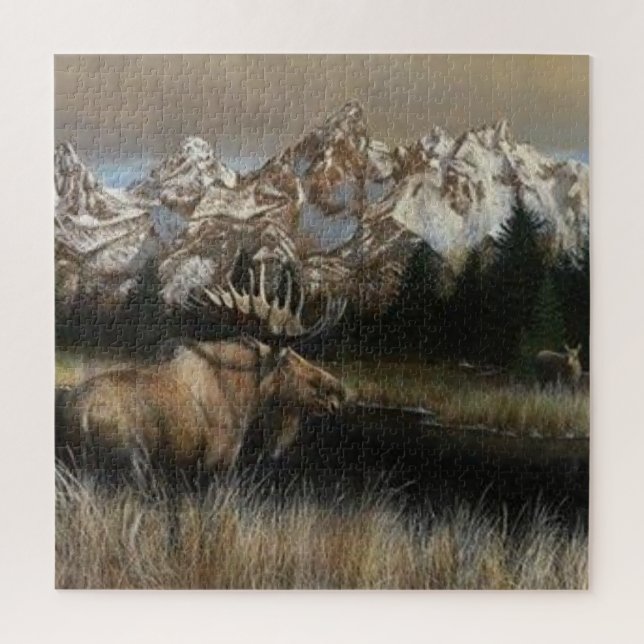 Wilde Landschaft Puzzle (Vertikal)
