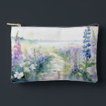 Wilde Lavendel-Blume in Aquarellen Zubehörtasche<br><div class="desc">Wilde Lavendel-Blume in Aquarellen</div>