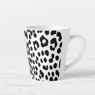 Wilde Leopard-Energie – Kühne Tierdruckmode Milchtasse