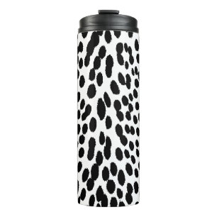 Wilde Leopard-Energie – Kühne Tierdruckmode Thermosbecher