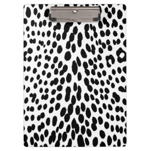 Wilde Leopard Energie – Kühne Tierprintmode Klemmbrett
