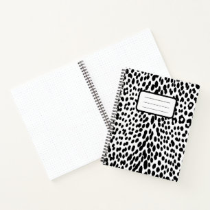 Wilde Leoparden Energie – Kühne Tierprint Mode Notizbuch