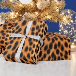 Wilde Leoparden Energie – Kühne Tierprintmode Geschenkpapier