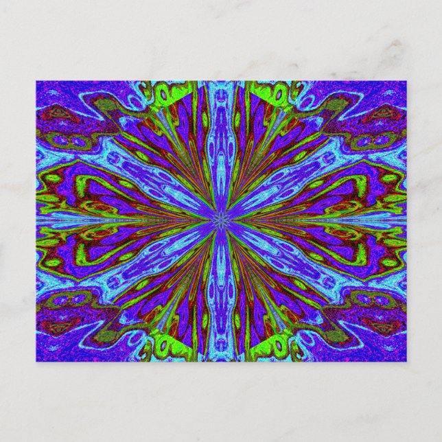 Wilde Lilien 1 Postkarte (Vorderseite)