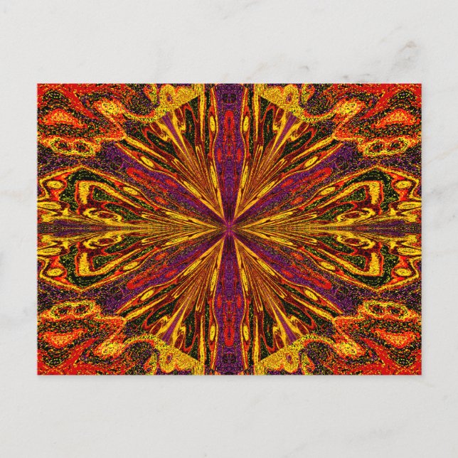 Wilde Lilien 4 Postkarte (Vorderseite)