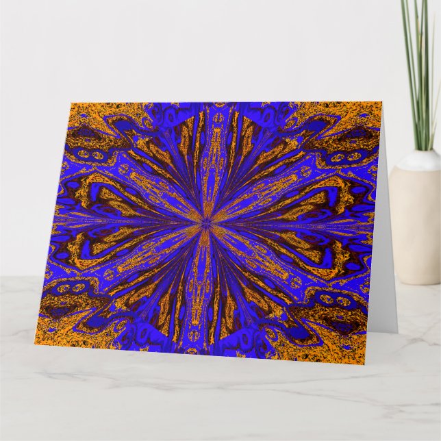 Wilde Lilien 6 Karte (Vorderseite)