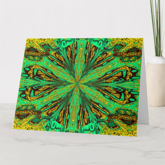 Wilde Lilien 8 Karte (Vorderseite)