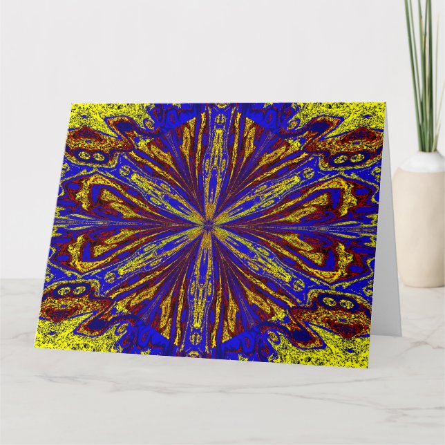 Wilde Lilien 9 Karte (Vorderseite)