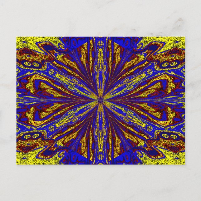 Wilde Lilien 9 Postkarte (Vorderseite)