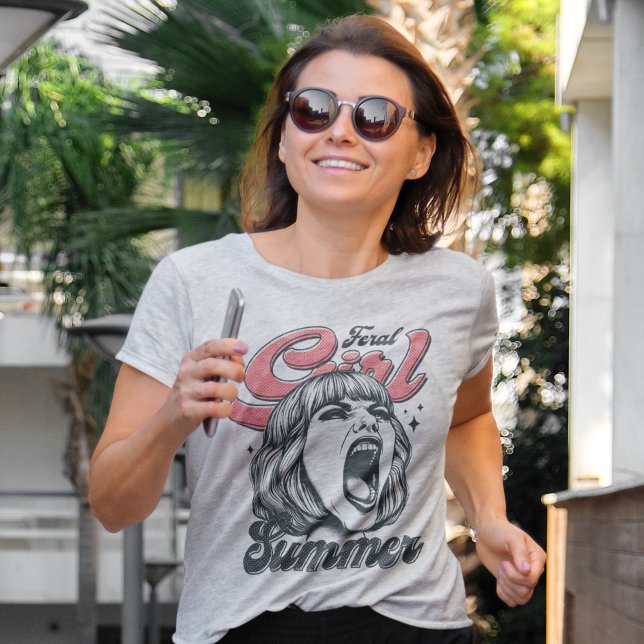 Wilde Mädchen Sommer T-Shirt (Von Creator hochgeladen)