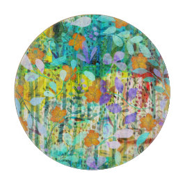 Wilde Mandarine - Natur Inspiriert Blumenstrauß -  Schneidebrett