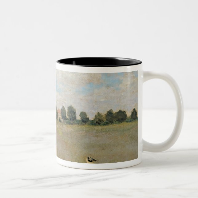 Wilde Mohnblumen Claude Monets |, nahe Argenteuil Zweifarbige Tasse (Rechts)