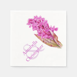 Wilde Orchideenserviette Serviette