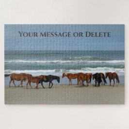 Wilde Pferde Außenbanks OBX Corolla NC Puzzle