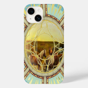 Wilde Pferde Case-Mate iPhone 14 Hülle