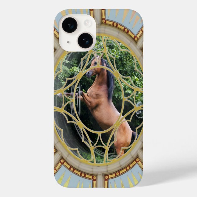 Wilde Pferde Case-Mate iPhone Hülle (Rückseite)