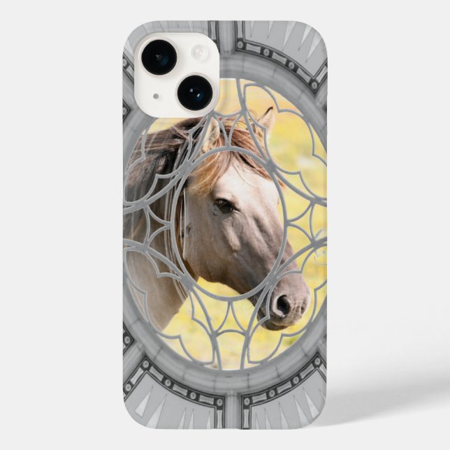Wilde Pferde Case-Mate iPhone Hülle (Rückseite)