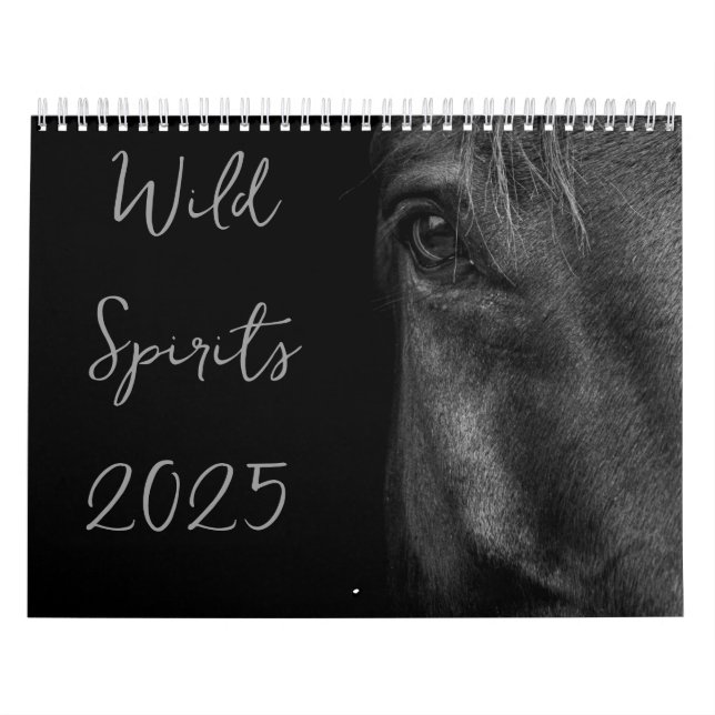 Wilde Pferde des Westkalenders Kalender (Titelbild)