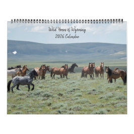 Wilde Pferde von Wyoming Kalender