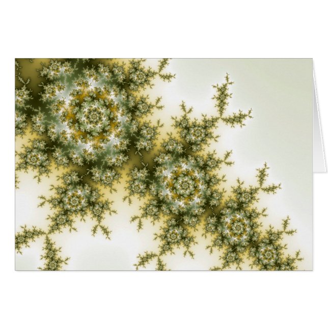 Wilde Pflanze - Mandelbrot Fraktal Art (Vorderseite (Horizontal))