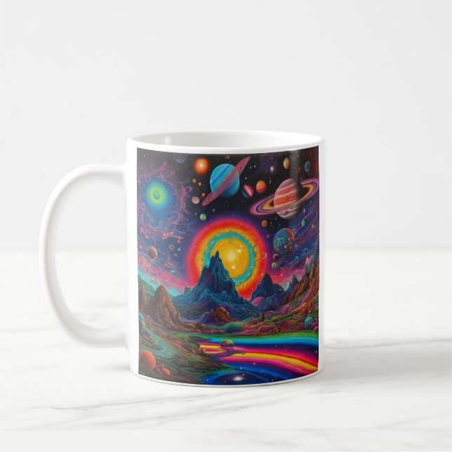 Wilde Planeten 2 Kaffeetasse (Links)