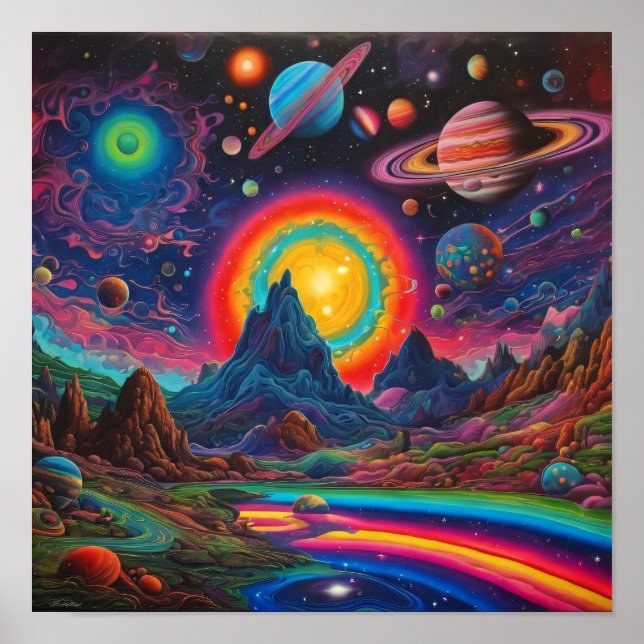 Wilde Planeten 2 Poster (Vorne)