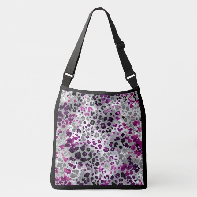 Wilde Rhythm Large Umhängetasche Tragetaschen Mit Langen Trägern (Vorderseite)