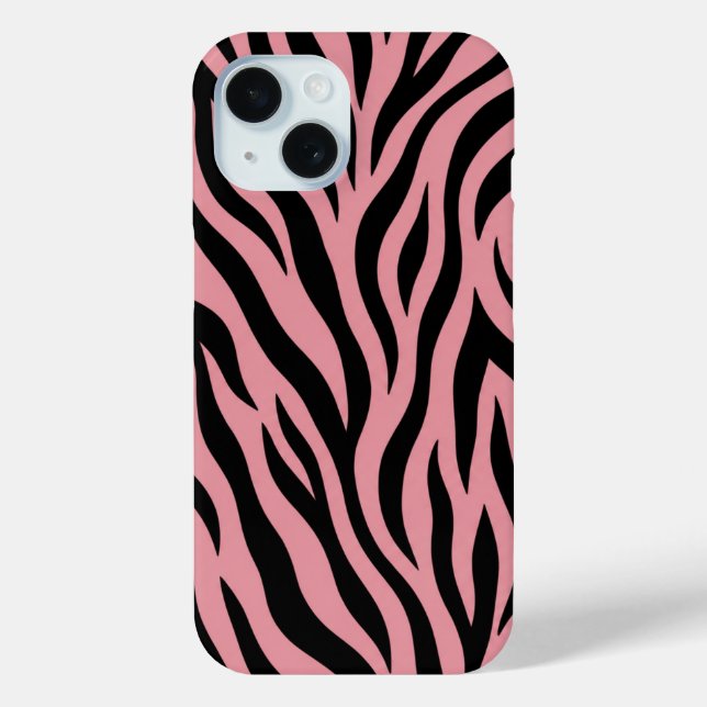 Wilde Rosa Case-Mate iPhone Hülle (Rückseite)